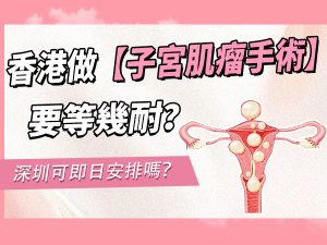 香港私家醫院做子宮肌瘤手術要幾錢